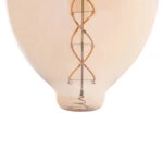 ΦΩΤΙΣΤΙΚΟ ΟΡΟΦΗΣ ΚΡΕΜΑΣΤΟ ΜΕ ΛΑΜΠΤΗΡΑ HM11927.01--ΣΧΟΙΝΙ 1m ΠΑΧΟΥΣ 2cm-ΝΤΟΥΙ Ε27