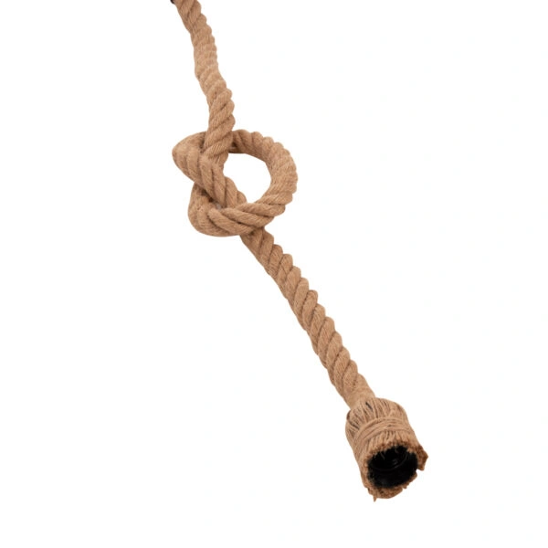 ΦΩΤΙΣΤΙΚΟ ΟΡΟΦΗΣ ΚΡΕΜΑΣΤΟ ΜΕ ΛΑΜΠΤΗΡΑ HM11928.02--ΣΧΟΙΝΙ 1m ΠΑΧΟΥΣ 2cm-ΝΤΟΥΙ Ε27