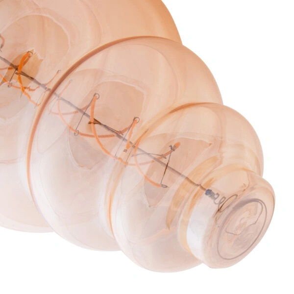 ΦΩΤΙΣΤΙΚΟ ΟΡΟΦΗΣ ΚΡΕΜΑΣΤΟ ΜΕ ΛΑΜΠΤΗΡΑ HM11932.01--ΣΧΟΙΝΙ 1m ΠΑΧΟΥΣ 2cm-ΝΤΟΥΙ Ε27