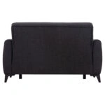 ΚΑΝΑΠΕΣ ΚΡΕΒΑΤΙ ΜΕ ΑΠΟΘ.ΧΩΡΟ ΔΙΘΕΣΙΟΣ NIKKO HM3293.01 ΓΚΡΙ ΥΦΑΣΜΑ 144x75x84Υεκ.