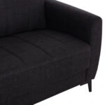 ΚΑΝΑΠΕΣ ΚΡΕΒΑΤΙ ΜΕ ΑΠΟΘ.ΧΩΡΟ ΔΙΘΕΣΙΟΣ NIKKO HM3293.01 ΓΚΡΙ ΥΦΑΣΜΑ 144x75x84Υεκ.