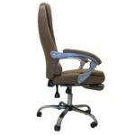Καρέκλα Γραφείου  ΑΝΔΡΟΝΙΚΗ Καφέ 70x65x112-119cm