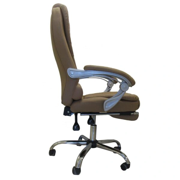 Καρέκλα Γραφείου  ΑΝΔΡΟΝΙΚΗ Καφέ 70x65x112-119cm