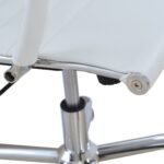 Καρέκλα Γραφείου  ΔΙΩΝΗ Λευκό PU 55x60x104-111cm