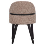 ΚΑΡΕΚΛΑ ΤΡΑΠΕΖΑΡΙΑΣ DEKKER HM18249.03 PLYWOOD ΜΑΥΡΟ--ΥΦΑΣΜΑ ΚΑΦΕ 50x60x80Υεκ.