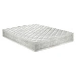 ΚΡΕΒΑΤΙ ΜΕ ΣΤΡΩΜΑ ΔΙΠΛΟ DOLORES HM21165 ΜΠΕΖ ΥΦΑΣΜΑ & ΑΠΟΘ.ΧΩΡΟΣ-ΓΙΑ 160x200εκ.