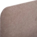 ΚΡΕΒΑΤΙ ΜΕ ΣΤΡΩΜΑ ΔΙΠΛΟ DOLORES HM21165 ΜΠΕΖ ΥΦΑΣΜΑ & ΑΠΟΘ.ΧΩΡΟΣ-ΓΙΑ 160x200εκ.