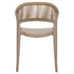 ΠΟΛΥΘΡΟΝΑ ΠΟΛΥΠΡΟΠΥΛΕΝΙΟΥ EVA HM6155.03 ΚΑΠΟΥΤΣΙΝΟ ΜΕ ΜΠΕΖ ΣΧΟΙΝΙ 58,5x49x83,5Υεκ.