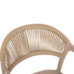 ΠΟΛΥΘΡΟΝΑ ΠΟΛΥΠΡΟΠΥΛΕΝΙΟΥ EVA HM6155.03 ΚΑΠΟΥΤΣΙΝΟ ΜΕ ΜΠΕΖ ΣΧΟΙΝΙ 58,5x49x83,5Υεκ.