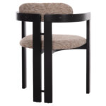 ΠΟΛΥΘΡΟΝΑ ΤΡΑΠΕΖΑΡΙΑΣ KALL HM18247.02 ΚΑΦΕ ΥΦΑΣΜΑ--PLYWOOD ΣΕ ΜΑΥΡΟ 56x45x73Υεκ