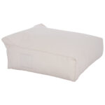 ΠΟΥΦ YAMIN 2ΑΤΟΜΩΝ ΜΕ TEXTILENE 600gr/m2 2X1 ΛΕΥΚΟ HM5773.11 140x140x40-60Υεκ.