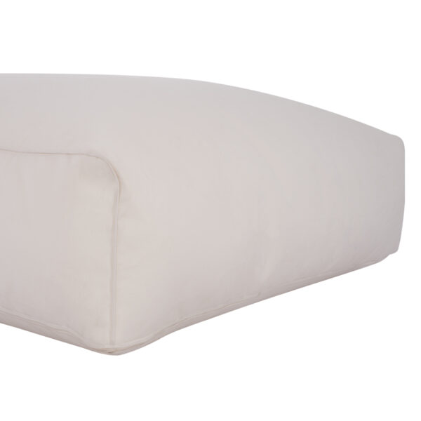 ΠΟΥΦ YAMIN 2ΑΤΟΜΩΝ ΜΕ TEXTILENE 600gr/m2 2X1 ΛΕΥΚΟ HM5773.11 140x140x40-60Υεκ.