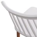 ΣΕΤ ΤΡΑΠΕΖΑΡΙΑΣ 5ΤΜΧ MINIMAL HM21172 MDF TOP ΣΕ ΛΕΥΚΟ-ΣΚΕΛΕΤΟΣ ΣΕ ΦΥΣΙΚΟ ΞΥΛΟΥ