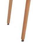 ΣΕΤ ΤΡΑΠΕΖΑΡΙΑΣ 5ΤΜΧ MINIMAL HM21172 MDF TOP ΣΕ ΛΕΥΚΟ-ΣΚΕΛΕΤΟΣ ΣΕ ΦΥΣΙΚΟ ΞΥΛΟΥ