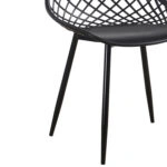 ΣΕΤ ΤΡΑΠΕΖΑΡΙΑΣ 5ΤΜΧ LIO HM21175 MDF TOP & ΠΟΛΥΠΡΟΠΥΛΕΝΙΟ ΣΕ ΜΑΥΡΟ