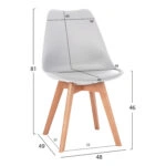 ΣΕΤ ΤΡΑΠΕΖΑΡΙΑΣ 5ΤΜΧ VEGAS HM21184 MDF TOP ΣΕ ΛΕΥΚΟ--ΠΟΔΙΑ ΟΞΙΑΣ