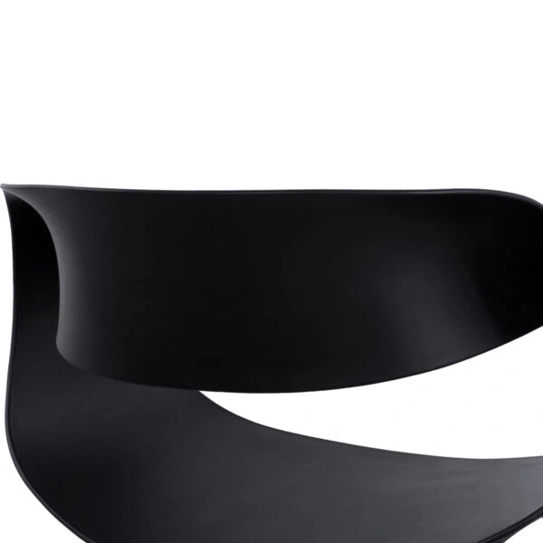 ΣΕΤ ΤΡΑΠΕΖΑΡΙΑΣ 5ΤΜΧ MAGGIE HM21187 MDF TOP & ΠΟΛΥΠΡΟΠΥΛΕΝΙΟ ΣΕ ΜΑΥΡΟ ΧΡΩΜΑ
