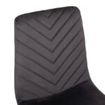 ΣΕΤ ΤΡΑΠΕΖΑΡΙΑΣ 5ΤΜΧ LATRELL HM21192 ΤΡΑΠΕΖΙ ΚΕΡΑΜΙΚΟ TOP-ΒΕΛΟΥΔΟ ΓΚΡΙ ΚΑΡΕΚΛΕΣ