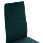 ΣΕΤ ΤΡΑΠΕΖΑΡΙΑΣ 5ΤΜΧ LADY HM21199.03 ΓΥΑΛΙ--ΜΕΤΑΛΛΟ ΣΕ ΜΑΥΡΟ & ΒΕΛΟΥΔΟ ΚΥΠΑΡΙΣΣΙ