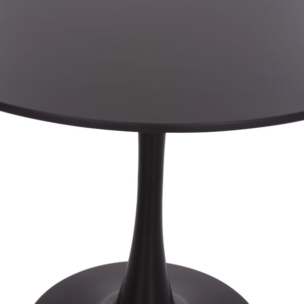 ΣΕΤ ΤΡΑΠΕΖΑΡΙΑΣ 5ΤΜΧ BROLIN HM21200 MDF TOP & ΜΕΤΑΛΛΟ ΜΑΥΡΟ-ΣΚΟΥΡΟ ΓΚΡΙ ΥΦΑΣΜΑ