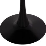 ΣΕΤ ΤΡΑΠΕΖΑΡΙΑΣ 5ΤΜΧ BROLIN HM21200 MDF TOP & ΜΕΤΑΛΛΟ ΜΑΥΡΟ-ΣΚΟΥΡΟ ΓΚΡΙ ΥΦΑΣΜΑ