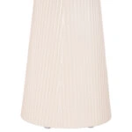 ΤΡΑΠΕΖΑΚΙ ΒΟΗΘΗΤΙΚΟ DENTON HM18023.02 MDF TOP ΦΥΣΙΚΟ ΞΥΛΟΥ-ΒΑΣΗ ΛΕΥΚΗ Φ45x51,5Υεκ.