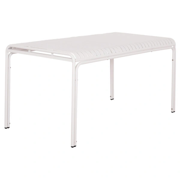 ΤΡΑΠΕΖΙ ΑΛΟΥΜΙΝΙΟΥ RACHEL HM6339.02 ΛΕΥΚΟ 150x80x75Υεκ.