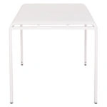 ΤΡΑΠΕΖΙ ΑΛΟΥΜΙΝΙΟΥ RACHEL HM6339.02 ΛΕΥΚΟ 150x80x75Υεκ.