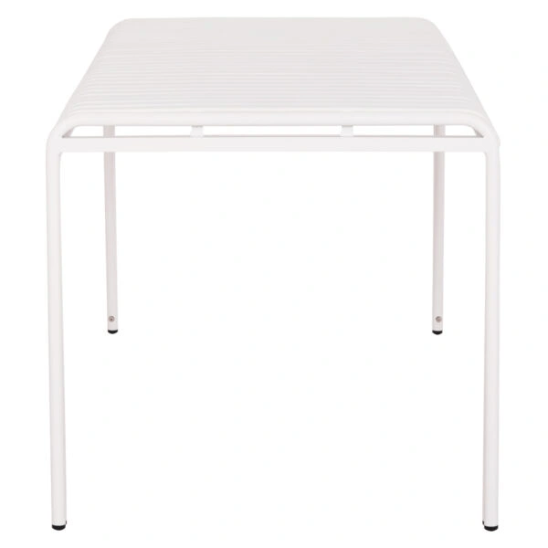 ΤΡΑΠΕΖΙ ΑΛΟΥΜΙΝΙΟΥ RACHEL HM6339.02 ΛΕΥΚΟ 150x80x75Υεκ.