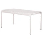 ΤΡΑΠΕΖΙ ΑΛΟΥΜΙΝΙΟΥ RACHEL HM6339.02 ΛΕΥΚΟ 150x80x75Υεκ.