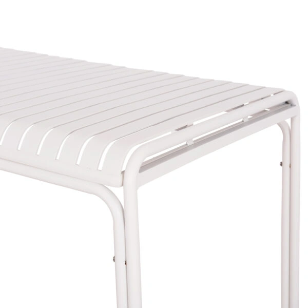 ΤΡΑΠΕΖΙ ΑΛΟΥΜΙΝΙΟΥ RACHEL HM6339.02 ΛΕΥΚΟ 150x80x75Υεκ.