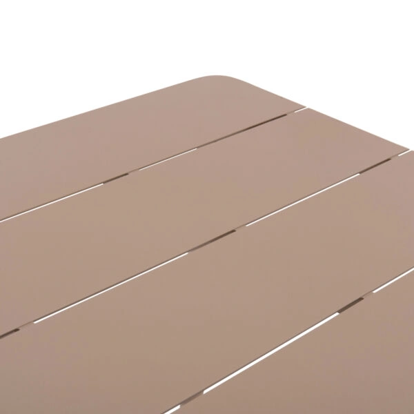 ΤΡΑΠΕΖΙ ΑΛΟΥΜΙΝΙΟΥ ΟΡΘΟΓΩΝΙΟ HIGER HM6291.04 ΚΑΠΟΥΤΣΙΝΟ 160x90x78Υεκ.