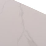 ΤΡΑΠΕΖΙ RAVEN HM18150.01 ΚΕΡΑΜΙΚΟ TOP ΛΕΥΚΟ ΜΑΡΜΑΡΟ-ΜΑΥΡΟ ΜΕΤΑΛΛΟ 160x80x74Υεκ.