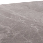 ΤΡΑΠΕΖΙ RAVEN HM9854.13 ΚΕΡΑΜΙΚΟ TOP ΓΚΡΙ ΜΑΡΜΑΡΟ-ΜΑΥΡΟ ΜΕΤΑΛΛΟ 120x70x73Υεκ.