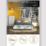 LUCIDO ΚΡΕΒΑΤΟΚΑΜΑΡΑ SET 3+1 ΛΕΥΚΟ OAK ΦΥΣΙΚΟ