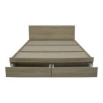 Κρεβάτι Olympus  με συρτάρι σε sonoma απόχρωση 160x200εκ