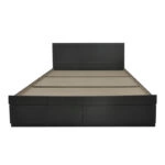 Κρεβάτι Olympus  με συρτάρι σε wenge απόχρωση 160x200εκ