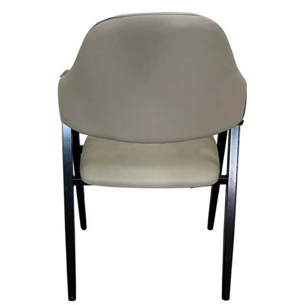 Καρέκλα Τραπεζαρίας ArteLibre SOLANA Cappuccino/Μαύρο PU/Μέταλλο 51x51x81cm