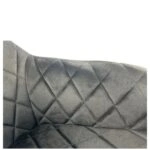 Καρέκλα Τραπεζαρίας ArteLibre ESPERANZA Μαύρο Βελούδο/Μέταλλο 56x60x81cm