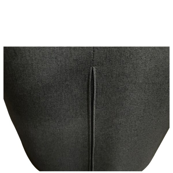 Καρέκλα Τραπεζαρίας ArteLibre LUZIA Γκρι/Φυσικό Ύφασμα/Μέταλλο 57x60x78cm