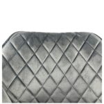 Καρέκλα Τραπεζαρίας ArteLibre FLORENCIA Γκρι/Μαύρο Βελούδο/Μέταλλο 56x60x81cm