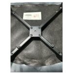 Καρέκλα Τραπεζαρίας ArteLibre FLORENCIA Γκρι/Μαύρο Βελούδο/Μέταλλο 56x60x81cm