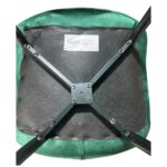 Καρέκλα Τραπεζαρίας ArteLibre BRISA Πράσινο/Μαύρο Βελούδο/Μέταλλο 53x60x85cm