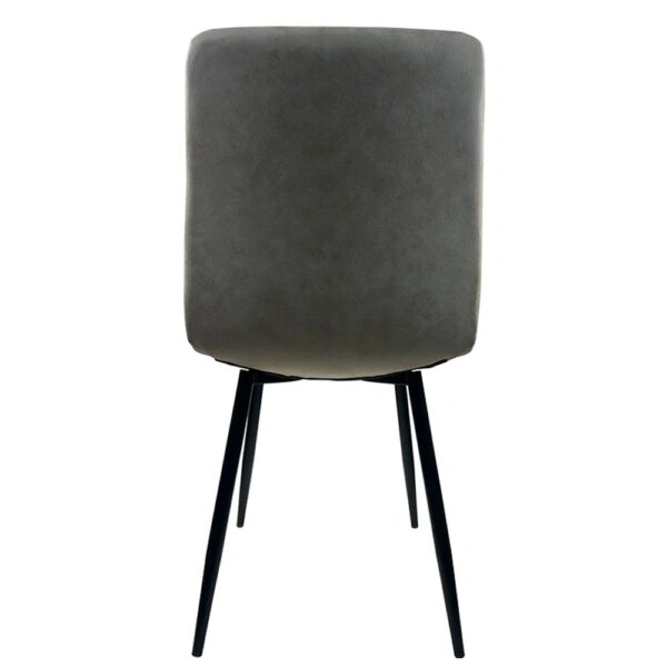 Καρέκλα Τραπεζαρίας ArteLibre YUCATAN Μπεζ/Μαύρο PU/Μέταλλο 44x55x86cm