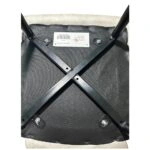 Καρέκλα Τραπεζαρίας ArteLibre YUCATAN Μπεζ/Μαύρο PU/Μέταλλο 44x55x86cm