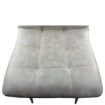 Καρέκλα Τραπεζαρίας ArteLibre YUCATAN Μπεζ/Μαύρο PU/Μέταλλο 44x55x86cm