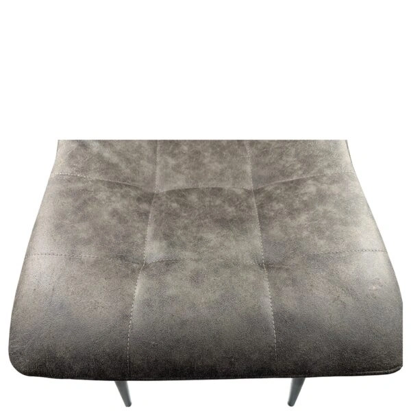 Καρέκλα Τραπεζαρίας ArteLibre YUCATAN Καφέ/Μαύρο PU/Μέταλλο 44x55x86cm