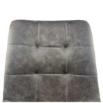 Καρέκλα Τραπεζαρίας ArteLibre YUCATAN Καφέ/Μαύρο PU/Μέταλλο 44x55x86cm