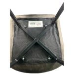 Καρέκλα Τραπεζαρίας ArteLibre YUCATAN Καφέ/Μαύρο PU/Μέταλλο 44x55x86cm