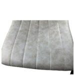 Καρέκλα Τραπεζαρίας ArteLibre YUCARIA Μπεζ/Μαύρο PU/Μέταλλο 44x55x86cm